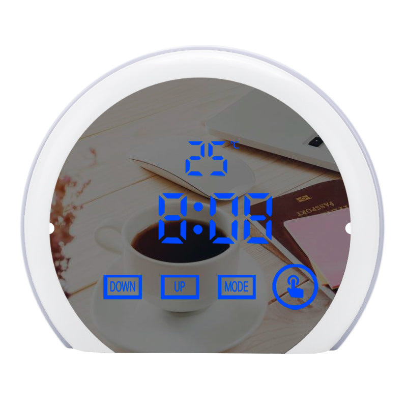 Clock Bedside Ambient Light Minute Surface