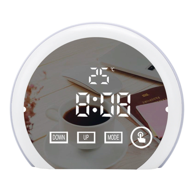 Clock Bedside Ambient Light Minute Surface
