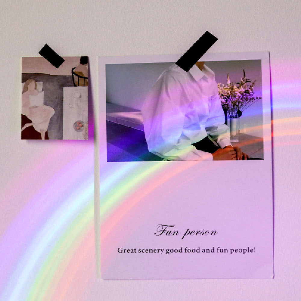 Colorful Rainbow Projection Lamp LED Night Light Shell Light Novelty Rechargeable Night Light for Children Kids Gift Light