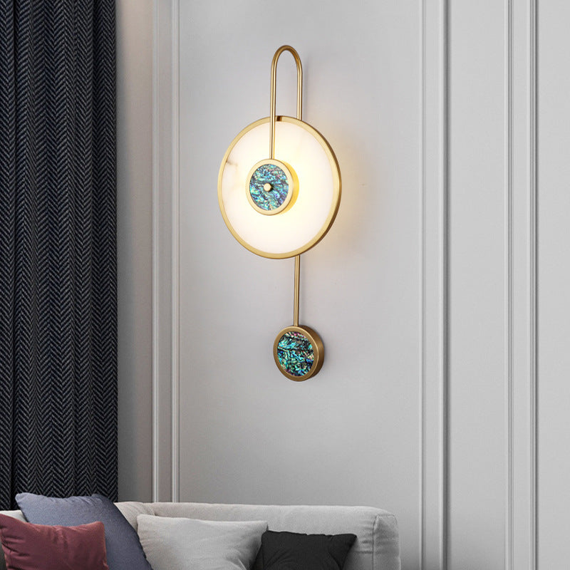 Light Luxury Postmodern Bedroom Bedside Lamp