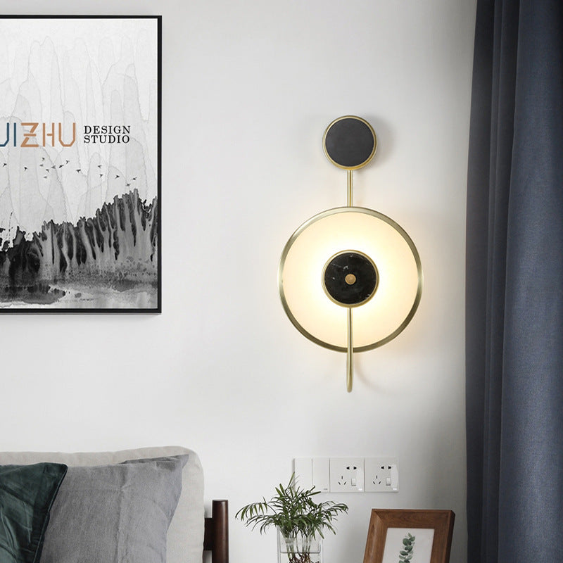 Light Luxury Postmodern Bedroom Bedside Lamp